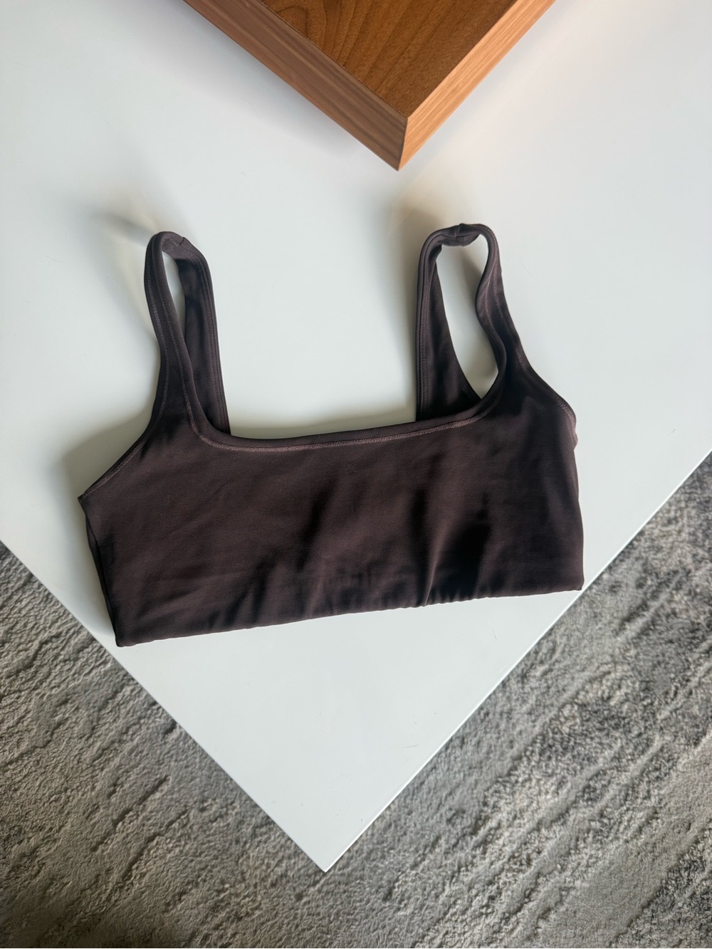VITALITY | espresso sports bra